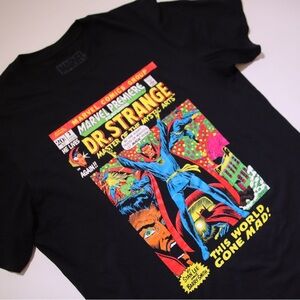 Marvel Dr Strange neon graphic t-shirt